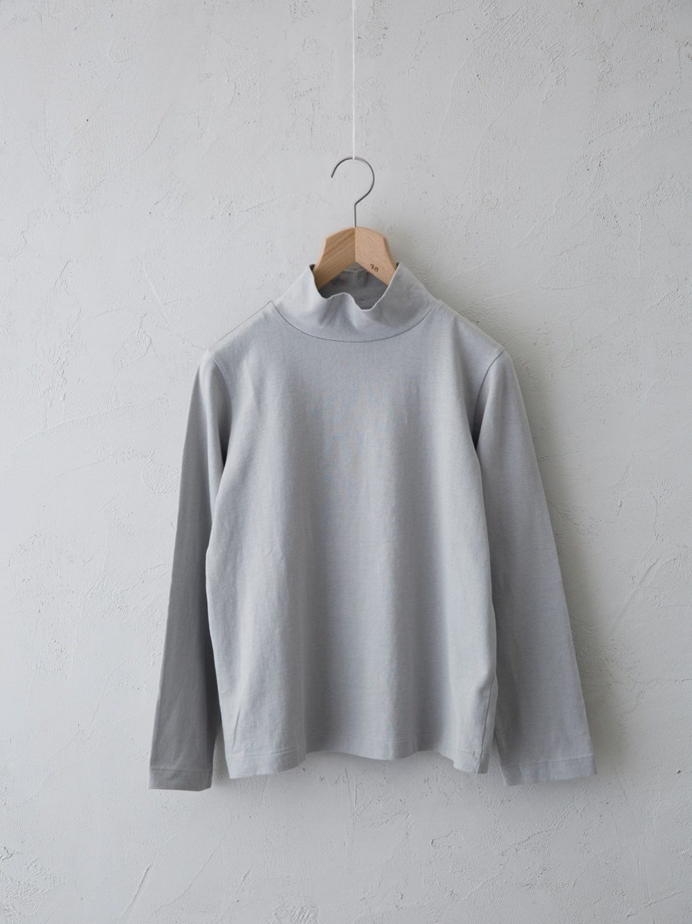 ＆ 12 Linen（天竺） ハイネック長袖Tシャツ-standard- | ITEM | Vlas 