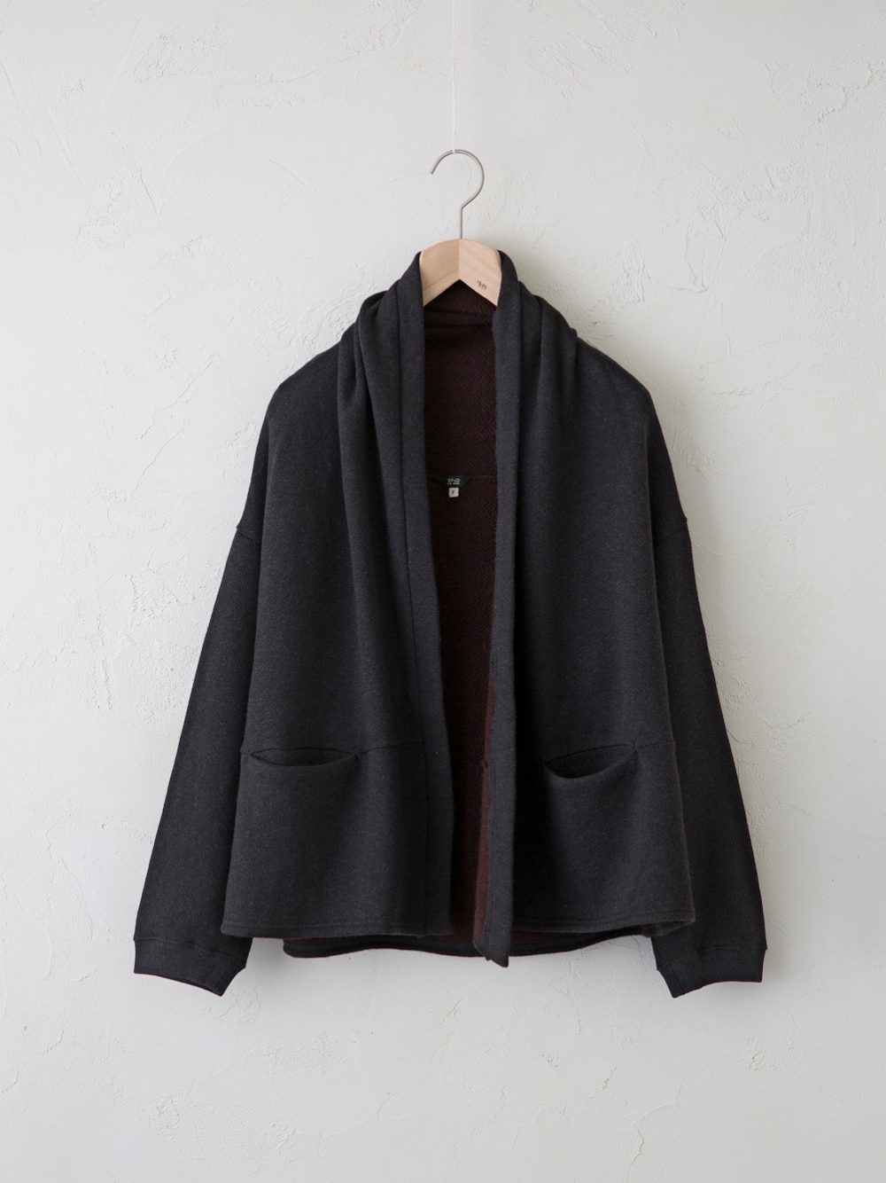 Cashmere French Terry ケープカーディガン | ITEM | Vlas blomme