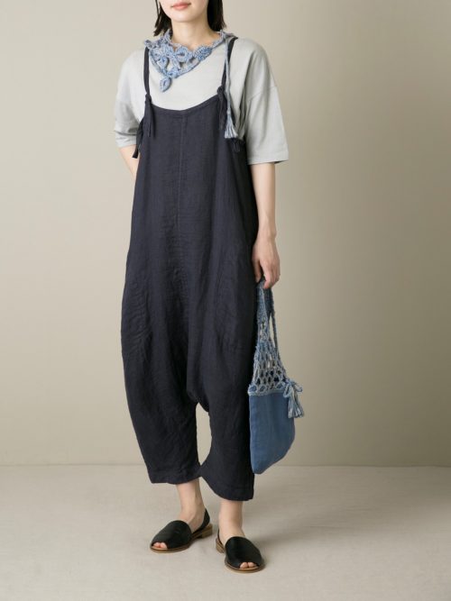 Airy Double Gauze サロペット   ITEM   Vlas blomme