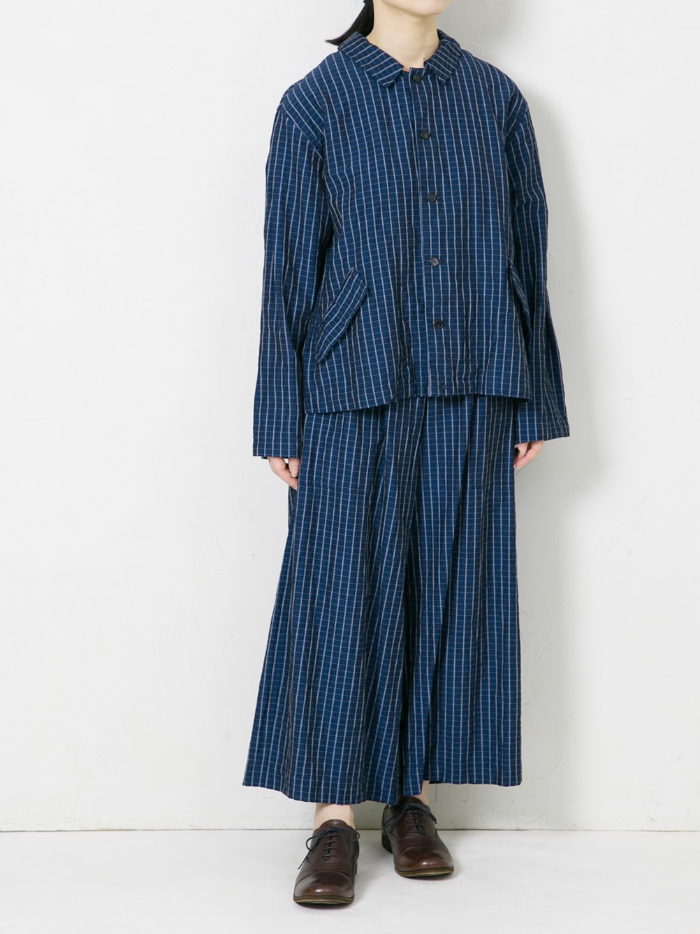 Vintage Check ギャザーパンツ | SALE ITEM | Vlas blomme
