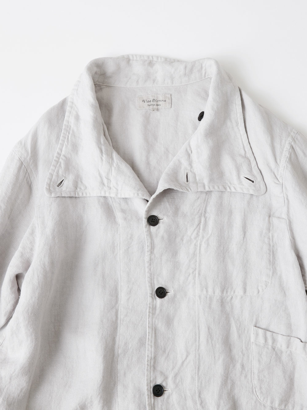Soft Linen Twill ワークコート | ITEM | Vlas blomme